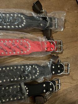Livestock Guardian Dog Spike Bell Collar  