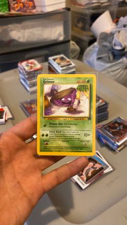 Grimer #057 Team Rocket NM Pokemon Card