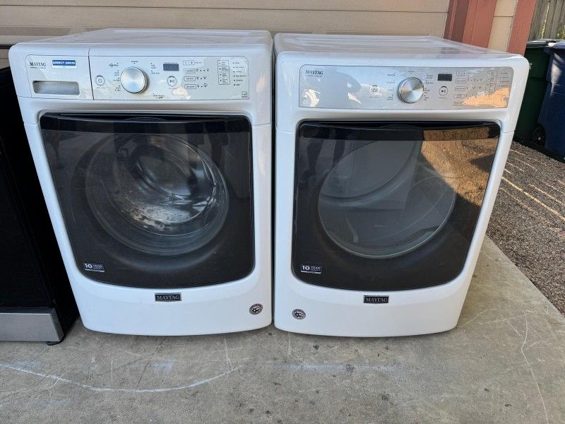 Maytag Washer And Dryer. Free Delivery And Installation 