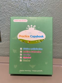 Practice Copybook, Learning, NEW