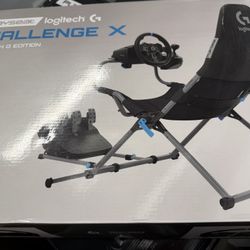 Playseat Challenge X Logitech G Edition Gaming Racing Seat Brand New 