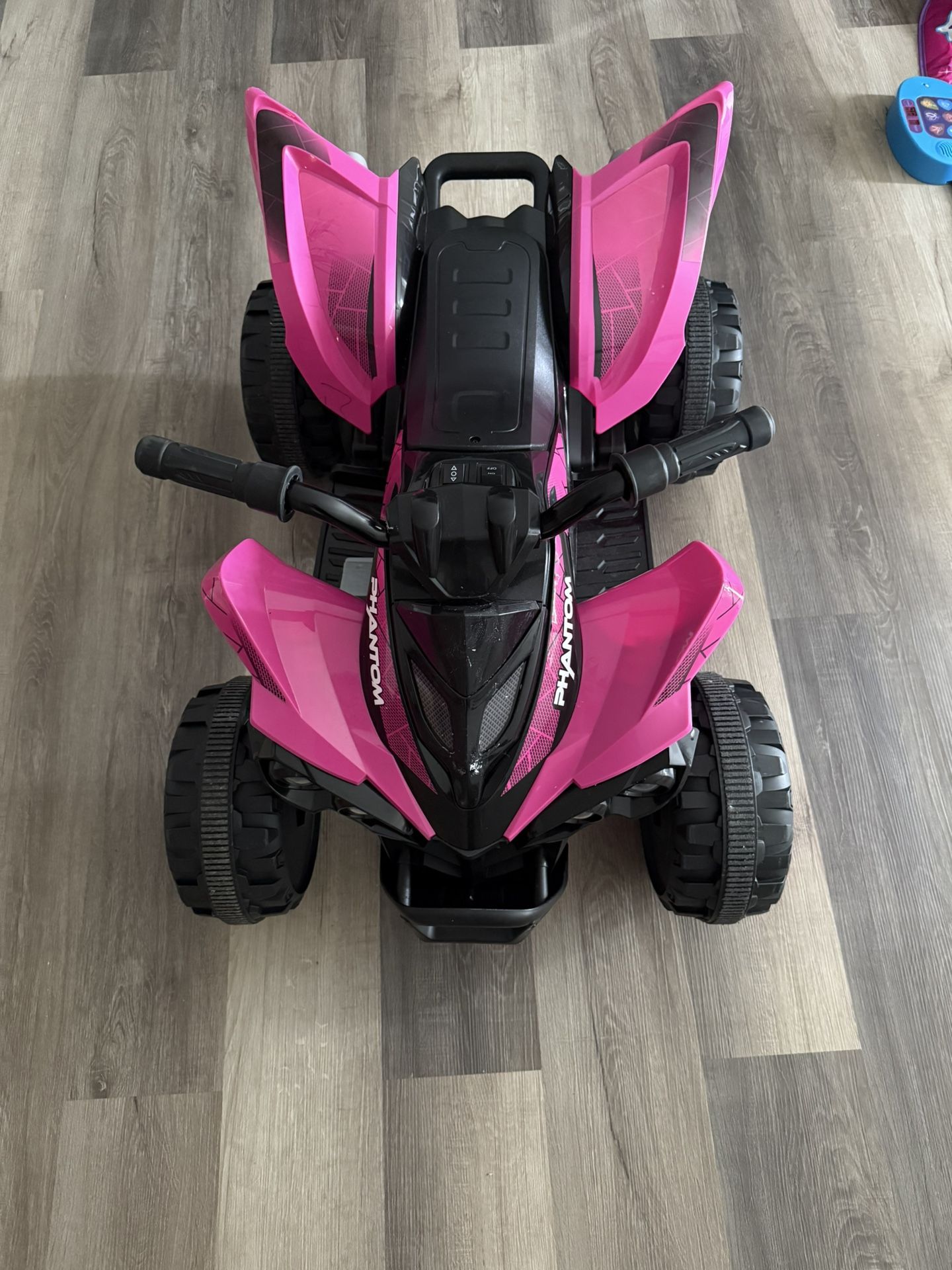 Kids Phantom 4-Wheeler – Pink & Black Fun ride