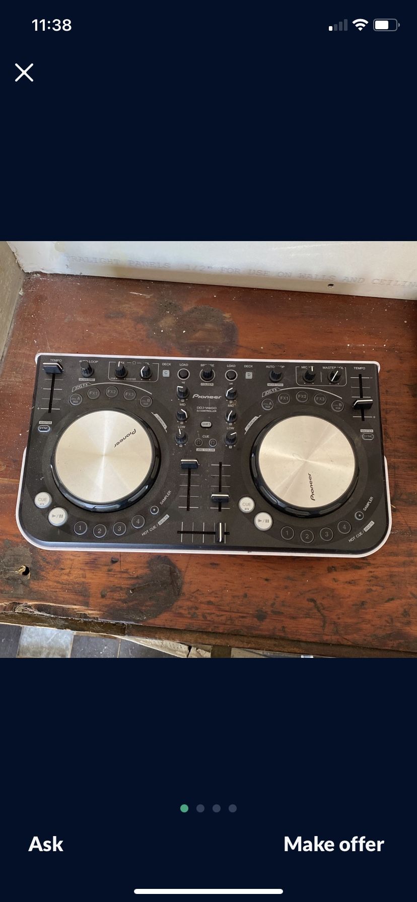 Pioneer DDJ-wego Portable Mixer