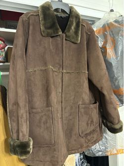Women’s faux fur/ suede jacket