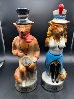 Vintage Jim Beam decanters