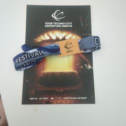 Movement Music Festival Day 3 Wristband $180