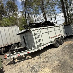Brand new 2026 7x16 Dump trailer
