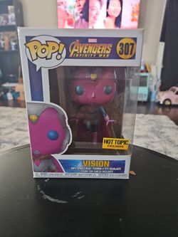 official Funko Pop! Marvel #307 Vision Vinyl Figure