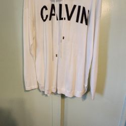 White Sweatshirt Material