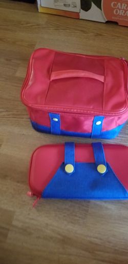 Super Mario Themed Matching Cases For Nintendo Switch Traveling