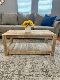 Handmade Farmhouse Coffee Table