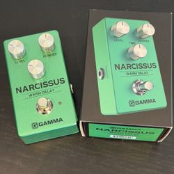 GAMMA Narcissus Warm Delay Effects Pedal