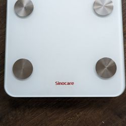 sinocare Digital Bathroom Scale(Battery not included)