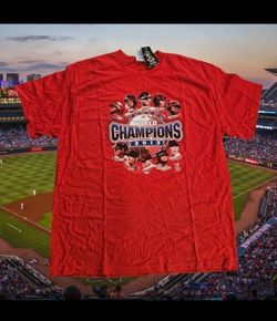 🔥 Boston Red Sox World Champions 2013 T-SHIRT Mens XL Red Cotton Delta Nwt 🔥