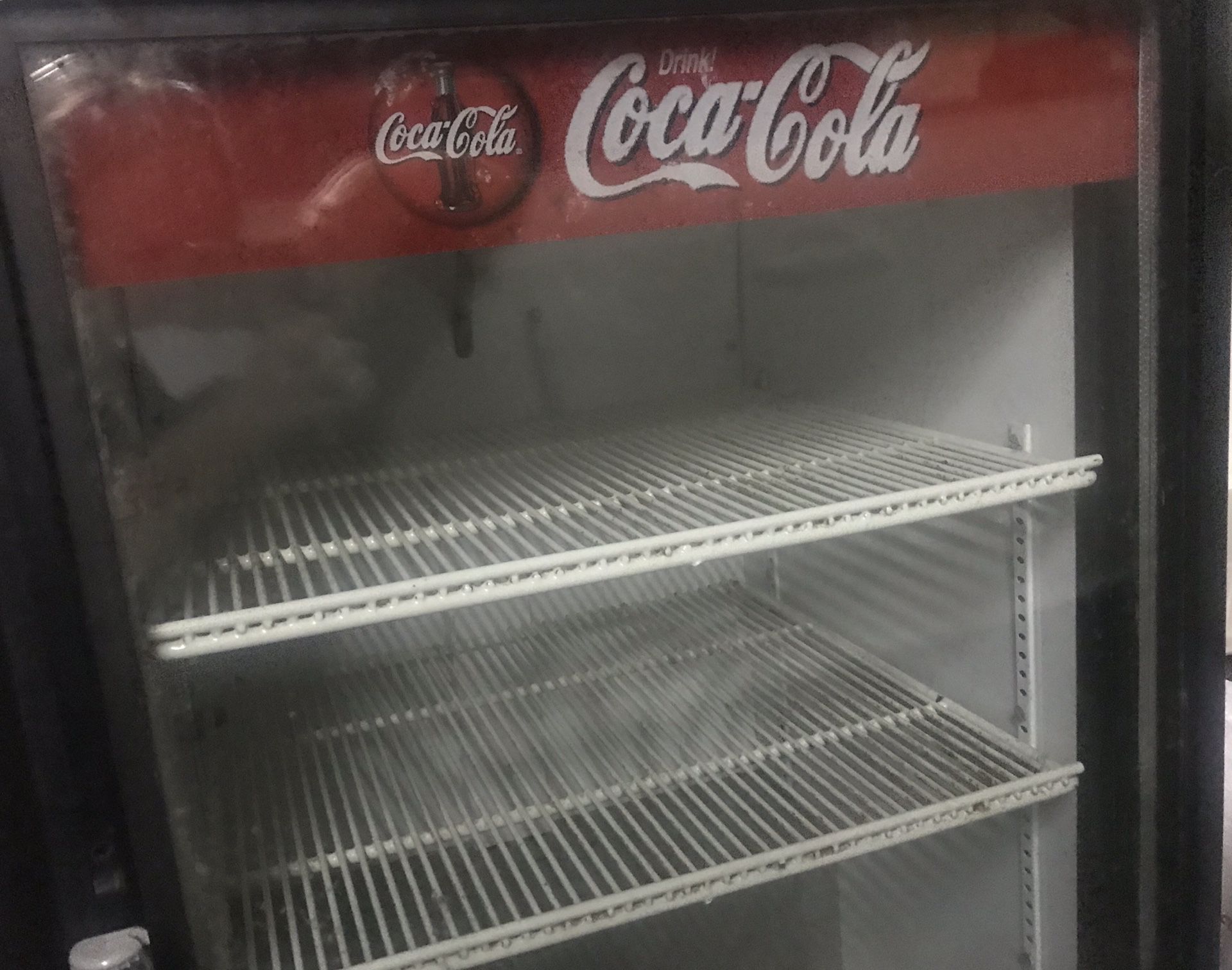 Coca Cola coke refrigerator cooler