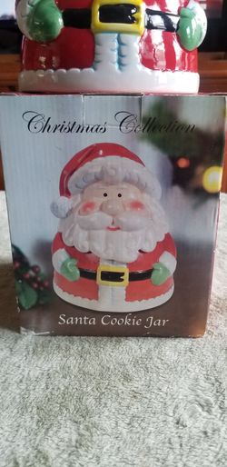 Christmas cookie jar