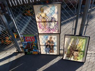 Star wars picture frames