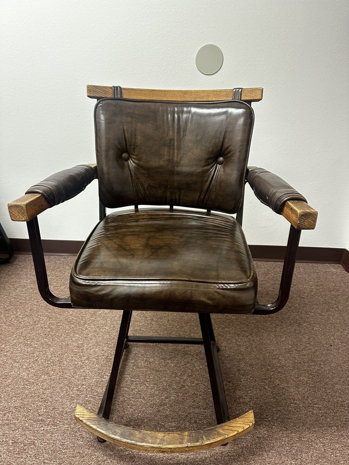 Antique Leather Chair 