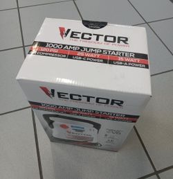VECTOR 1000A JUMP STARTER.
