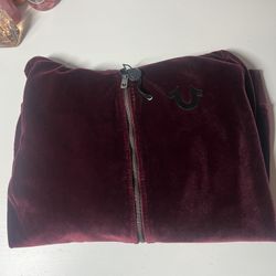 Girls True Religion Velour Zip up