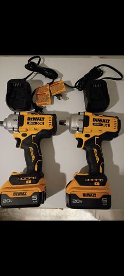 2 New DeWalt XR impact 20v