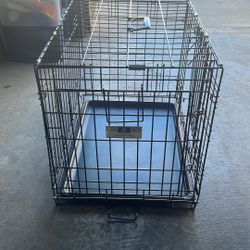 24” Double Door Dog Crate