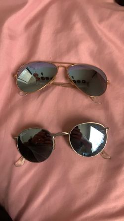 Ray ban sunglasses both pairs $40