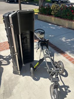 Golf Club Carry Case and Case Transporter