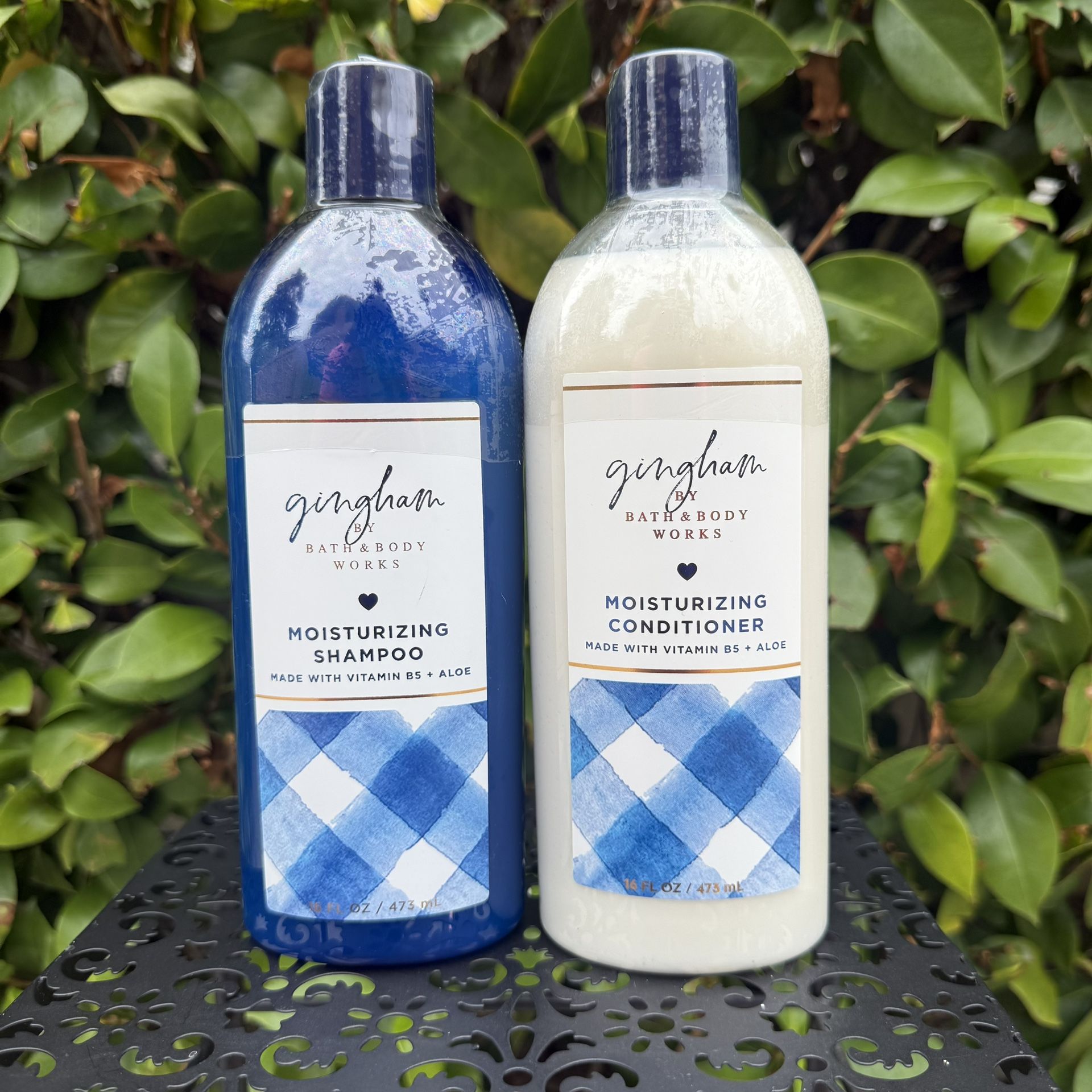 Bath & Body Works Gingham Shampoo & Conditioner