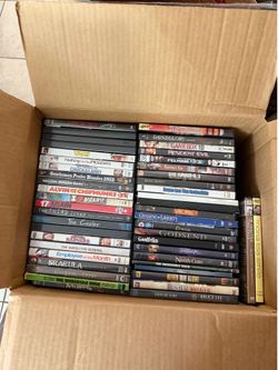 Boxes of DVD’s