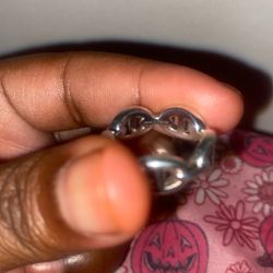 Vintage Hermes Silver Ring 