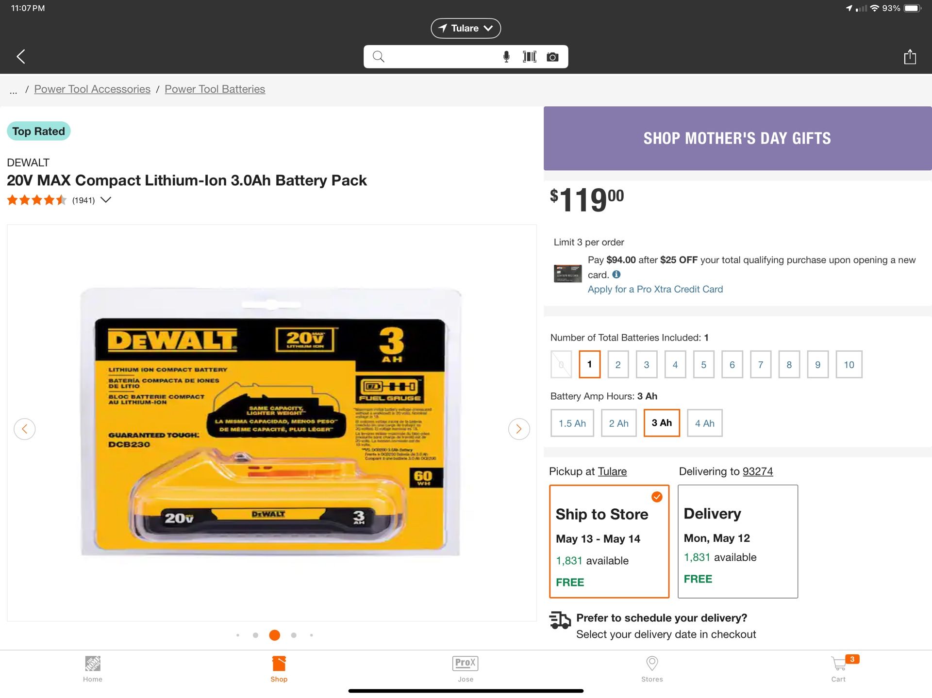 Baterías Dewalt 20v 3.0 Ah Versión Compactas Nuevas. $65 O Mejor Oferta