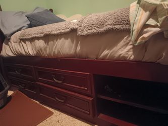 Captains Bed W Mattress