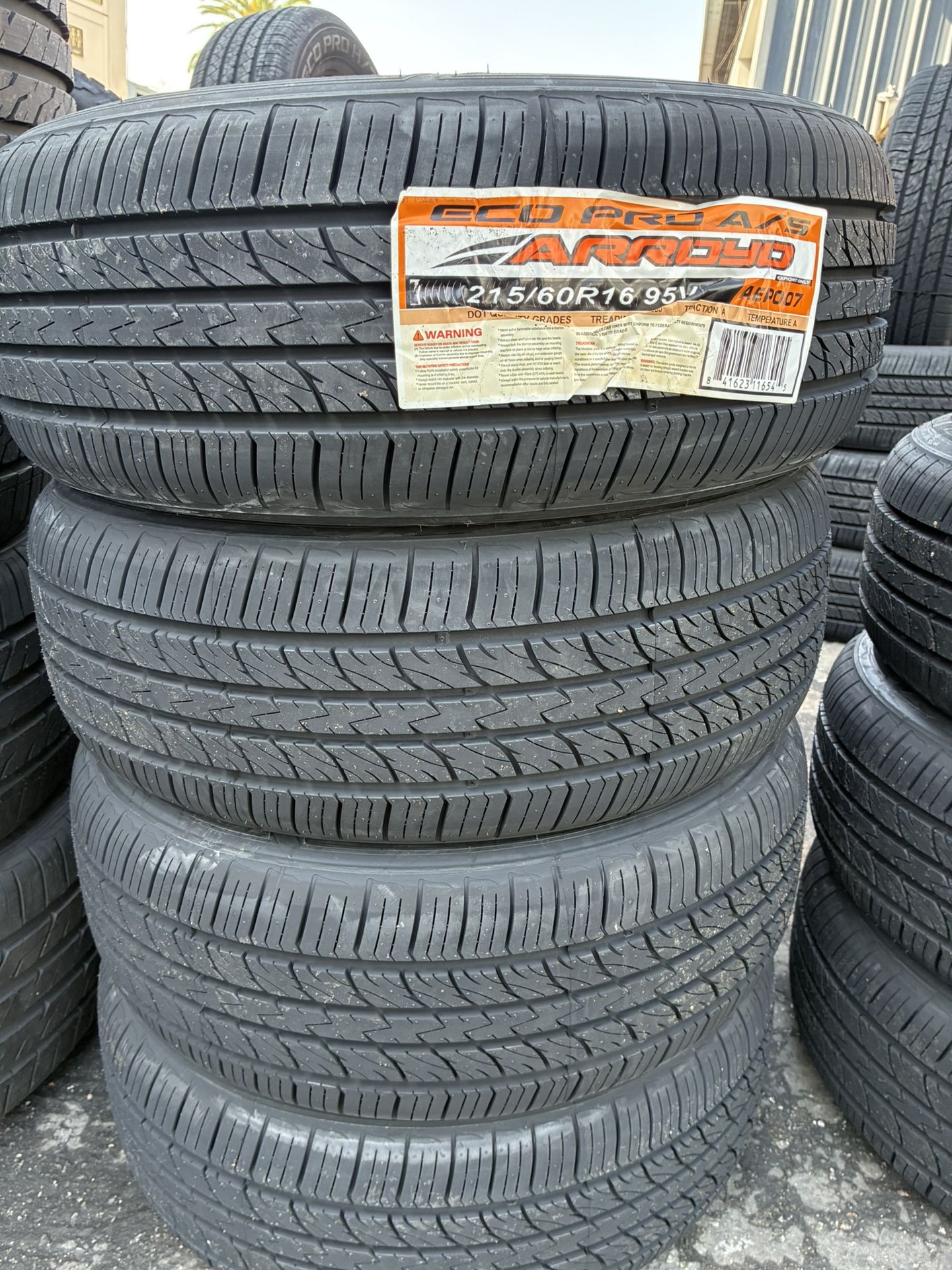 215/60/16 Arroyo Tires