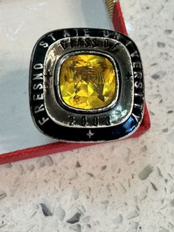 Fresno State University Ring / .925 Silver 