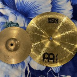 Cymbals 12” China 8” Splash  Sabian 