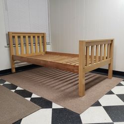 Twin size bed frame - can DELIVER almost anywhere for $20 extra - please see all photos and read everything 🙂