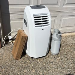 Portable LG Air Conditioning with Remote