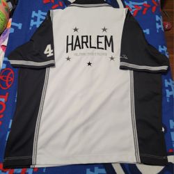T-shirt Globetrotters Harlem 90s Vtg SHOWBOAT’」　ゲームシャツ GLOBETROTTERS 「HARLEM Blue Etsy - Team Basketball XL ウェア