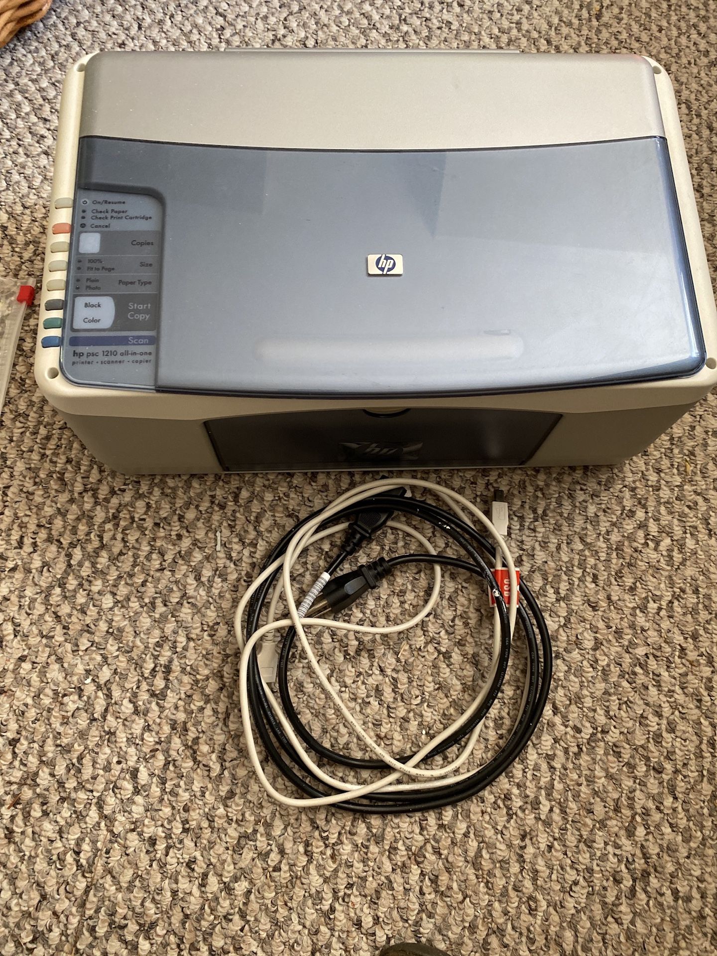 HP PSC 1210 Q1660A All-In-One Printer For parts or repair