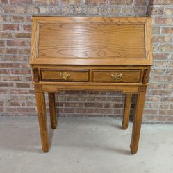 Oak Secretary Desk