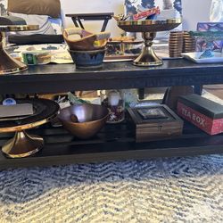 Coffee Table  And 2 Side Tables 