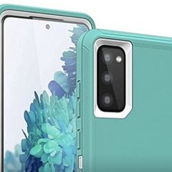 Protective Drop Proof Heavy Duty Case for Samsung Galaxy S20 - Aqua White