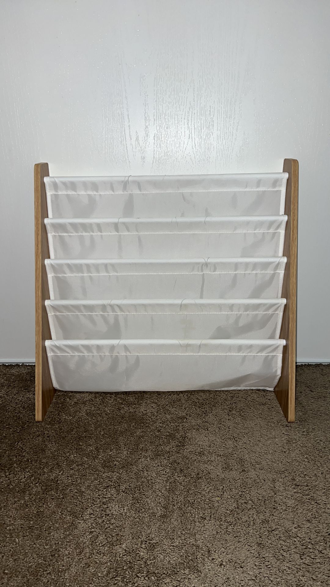 Used 4 Teir Book Rack with Toddler Books $5