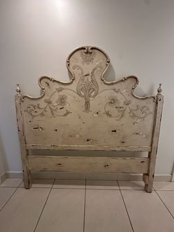 Queen French Country Headboard