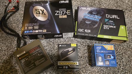 Gaming PC Bundle - GTX 1660 Ti, i5 4590, Z97 Mobo, 16GB RAM, 850W PSU