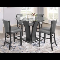 New Counter Height Set 5pc 