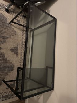 Glass Desk