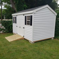 8'×12' Shed Built On Site 