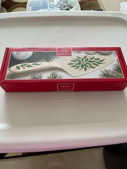 Lennox Christmas Dessert Server